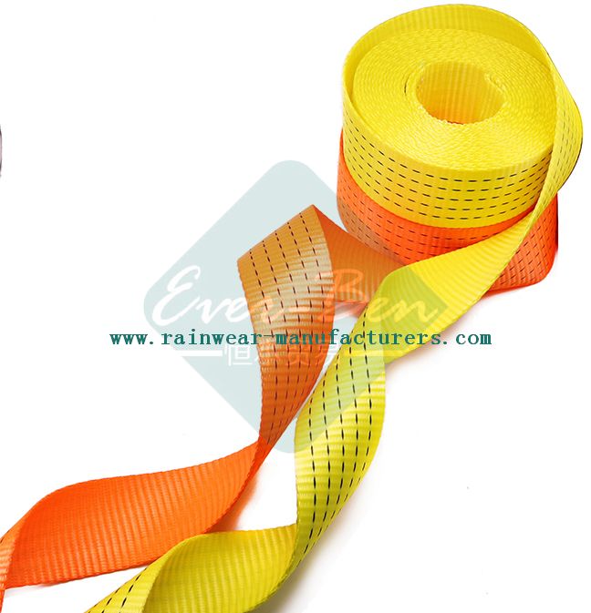 50mm 5000kgs 2 inch Polyester Webbing-heavy duty tie down straps